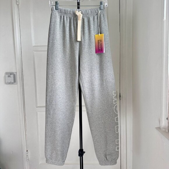 NWT MOTHER DENIM Women's Sz XS Move It Bender Ankle Jogger Gray 100% Cotton $158 - Picture 2 of 14